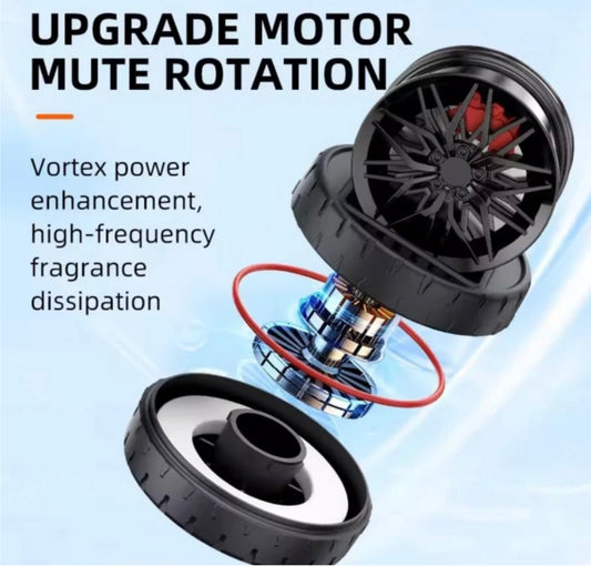 Solar  Car fragrance speed wheel hub